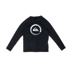 Рашгард с длинным рукавом Quiksilver Tri-Custrash Youth, черный