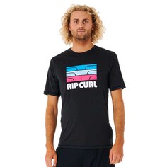 Футболка Rip Curl Surf Revival Peak UV, черный