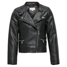 Куртка Only Konfreya Faux Leather, черный