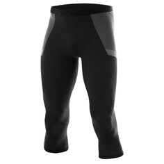 Брюки Loeffler Transtex Hybrid Baselayer 3/4, черный