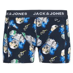 Боксеры Jack &amp; Jones Bath Skull, синий