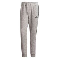 Брюки adidas Sportswear Essentials Fleece Tapered Cuff 3-Stripes, серый