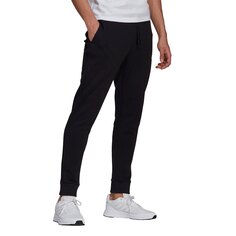 Брюки adidas Sportswear Essentials Fleece Regular Fit Tapered Cuff, черный