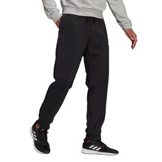 Брюки adidas Sportswear Aeroready Essentials Stanford Tapered Cuff Embroidered Small Logo, черный