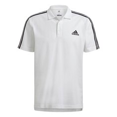 Поло с коротким рукавом adidas Sportswear Aeroready Essentials Piqué Embroidered Small Logo 3-Stripes, белый