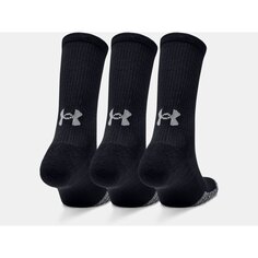 Носки Under Armour Pack Of 3 шт Of High Heatgear Crew, черный