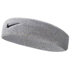 Повязка на голову Nike Swoosh, серый