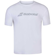 Футболка Babolat Exercise Logo, белый