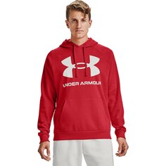 Худи Under Armour Rival Fleece Big Logo, красный