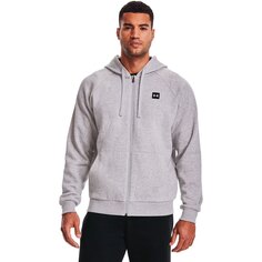 Толстовка Under Armour Rival Fleece Full Zip, серый