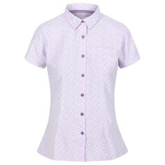 Рубашка с коротким рукавом Regatta Mindano VI, фиолетовый