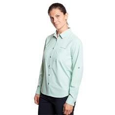 Рубашка с длинным рукавом Trangoworld Ardones VN, зеленый