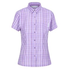 Рубашка с коротким рукавом Regatta Mindano VI Checked, фиолетовый