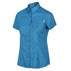 Рубашка с коротким рукавом Regatta Honshu IV Printed, синий