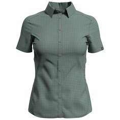Рубашка с коротким рукавом Odlo Kumano Check, серый