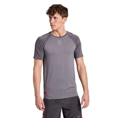 Бесшовная футболка с коротким рукавом Hummel Pro Grid, серый