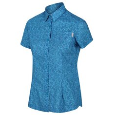 Рубашка с коротким рукавом Regatta Honshu IV, синий