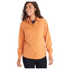 Рубашка с длинным рукавом Marmot Annika, оранжевый