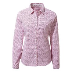 Рубашка с длинным рукавом Craghoppers NosiLife Gisele, розовый