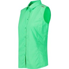 Рубашка CMP 32T7046 Sleeveless, зеленый