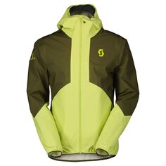 Куртка Scott Explorair Light Dryo 2.5L Full Zip Rain, зеленый