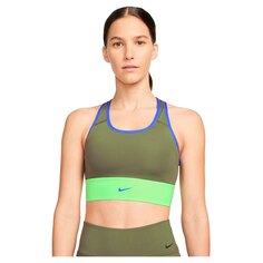 Спортивный бюстгальтер Nike Dri Fit Swoosh Medium Support Padded, красный