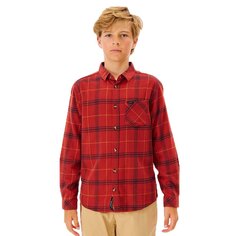 Рубашка с длинным рукавом Rip Curl Checked In Flannel Boy, красный