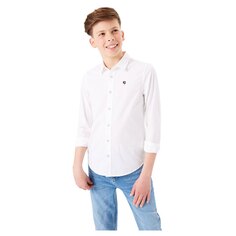 Рубашка с длинным рукавом Garcia H33632 Teen, белый