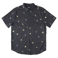 Рубашка с коротким рукавом Billabong Sundays Mini, черный