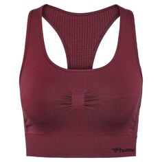 Бесшовный спортивный топ Hummel Shaping, фиолетовый