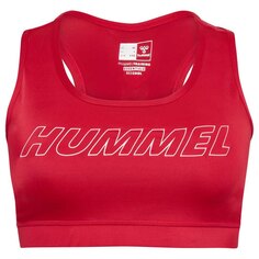 Спортивный топ Hummel Curvy Plus, красный