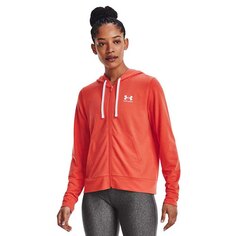 Толстовка Under Armour Rival Terry Full Zip, красный