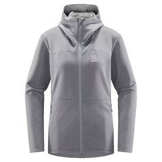 Толстовка Haglöfs Willow Mid Full Zip, серый