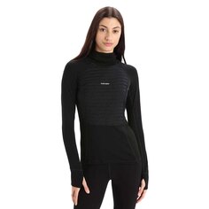 Худи Icebreaker Zone Knit Insulated, черный