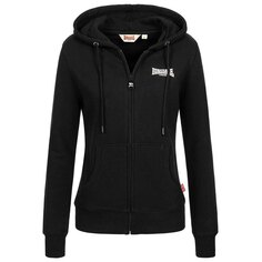 Толстовка Lonsdale Calder Vale Full Zip, черный