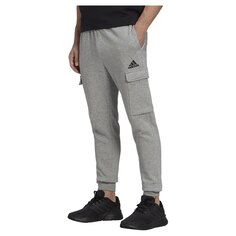 Брюки adidas Sportswear Essentials Fleece Regular Tapered Cargo Joggers, серый