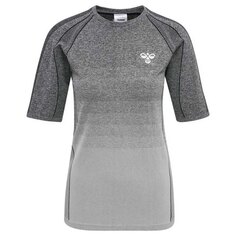 Бесшовная футболка с коротким рукавом Hummel Training, серый