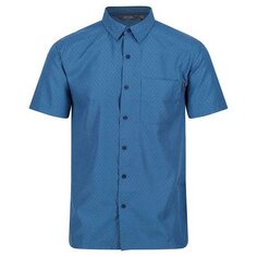 Рубашка с коротким рукавом Regatta Mindano VI, синий