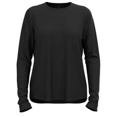 Футболка с длинным рукавом Odlo Ascent 365 Merino, черный