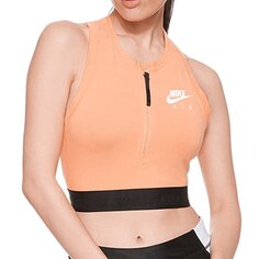 Спортивный бюстгальтер Nike Sportswear Air Crop, оранжевый