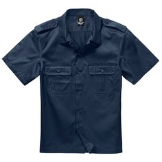 Рубашка с коротким рукавом Brandit US, синий