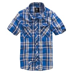 Рубашка с коротким рукавом Brandit Roadstar, синий