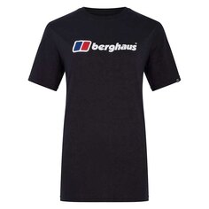 Футболка Berghaus Boyfriend Big Classic Logo, черный