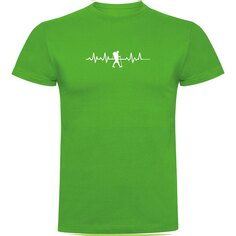 Футболка Kruskis Trekking Heartbeat, зеленый