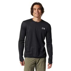 Футболка с длинным рукавом Mountain Hardwear Airmesh Crew Neck, черный