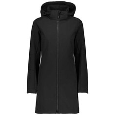 Пальто CMP Longline Softshell 3A08326, черный