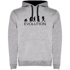 Худи Kruskis Evolution Hiking Two-Colour, серый