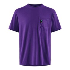 Футболка Klättermusen Runa Pocket, фиолетовый