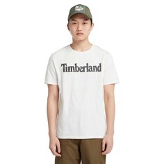 Футболка Timberland Seasonal Camo Linear Logo, белый