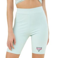 Леггинсы Guess Biker Short, синий